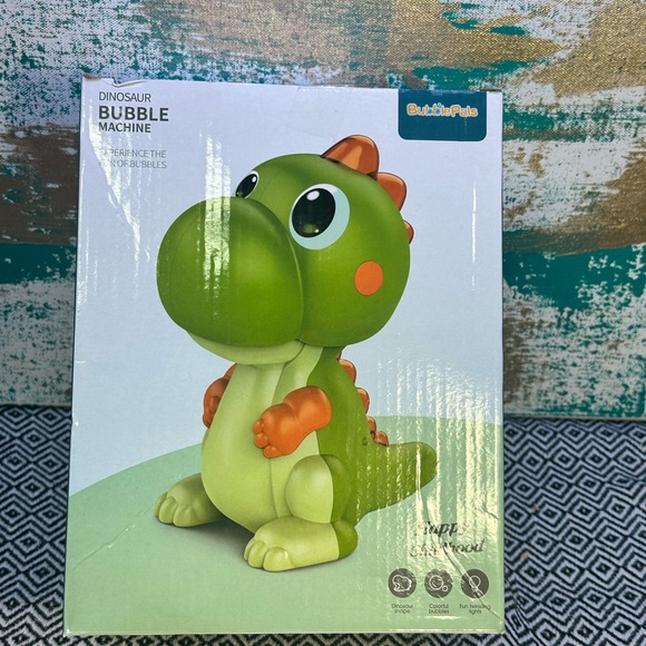 BubblePals Dinosaur Bubble Machine for Toddlers, Automatic new in box - Picture 7 of 7